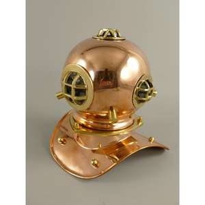 Casco DE BUCEO ANTIGUO Decoración para el hogar Accesorios náuticos Acabado de cobre Barco DE BUCEO Casco mecánico Artesanía de metal Precios baratos - Product Image 6