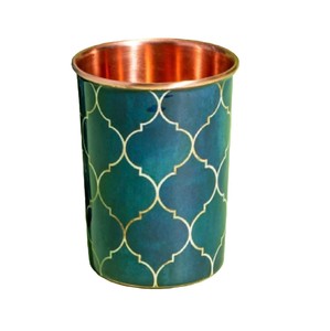 Metal Copper <b>Glass</b> Different Design Handmade Copper <b>Glass</b> With Sticker Finishing Low Prices Pure Copper <b>Glass</b> Supplier - Product Image 1