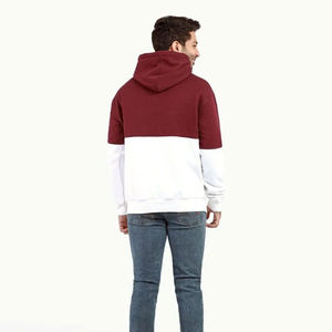 Sudadera con capucha para hombre de la mejor calidad 100% algodón mezclado nuevo estilo básico estampado bordado tamaño Regular liso teñido sudaderas con capucha para hombre - Product Image 5