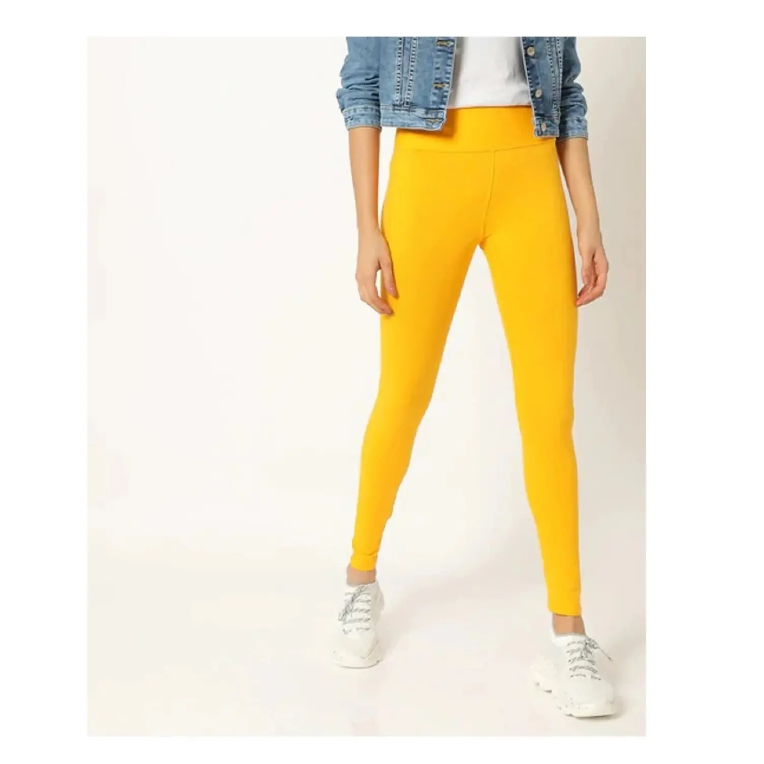Leggings de cintura alta, melhor qualidade, para treino, leggings em ouro amarelo, festa, feminino, 2022