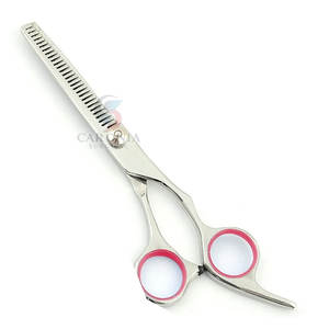 Ciseaux de coiffure professionnels de dernière conception avec lames extra tranchantes Ciseaux amincissants en acier inoxydable - Product Image 3