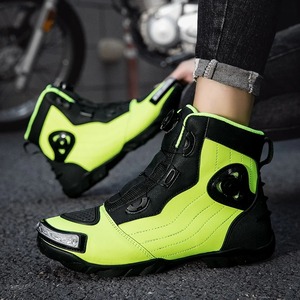 Botas de moto antideslizantes impermeables, equipo de protección para motociclistas resistente al desgaste, botas de Motocross para montar en invierno - Product Image 3
