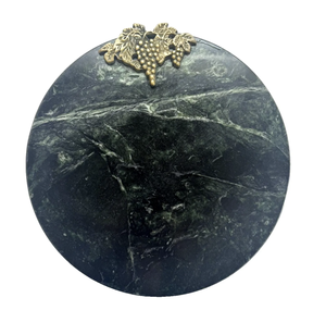 Plateau à rouler personnalisé en gros Fleurs circulaires Design inspiré du marbre, du granit, du cuivre Plateau décoratif pour le service du café - Product Image 5