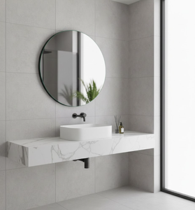 Espejo Inteligente <span class=keywords><strong>LED</strong></span> con Tira <span class=keywords><strong>de</strong></span> Luz Oculta Sin Marco <span class=keywords><strong>para</strong></span> <span class=keywords><strong>Baño</strong></span> <span class=keywords><strong>de</strong></span> Hotel, Diseño Minimalista <span class=keywords><strong>de</strong></span> Lujo - Product Image 2