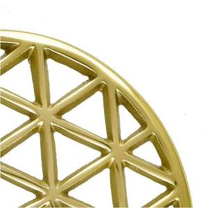 High Quality <b>Metal</b> <b>Trivet</b> Newest Design Non-Slip Feature Heat Resistant for Home Kitchen Dining Table Pan Hotpot Protection - Product Image 3