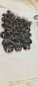 Extensiones de cabello ondulado de templo indio crudo sin procesar 100% al por mayor estilo ondulado profundo suelto cutícula de donante único alineada natural - Product Image 6