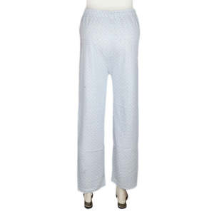 Women's Printed Trouser - Blue - Product Image 3