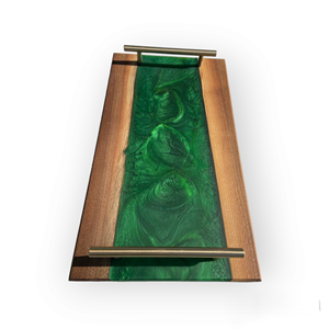 Bandeja de Madera Hecha a Mano con Asa para Uso en Hoteles, Suministro al por Mayor de Proveedor Indio por saniya handicraft - Product Image 2