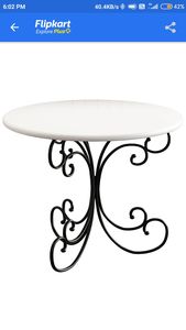 Luxury Furniture <b>Table</b> With Marble Top for Home Hotel <b>Living</b> <b>Room</b> Furniture Gold & White Color Metal <b>Round</b> Shape Furniture <b>Table</b> - Product Image 6