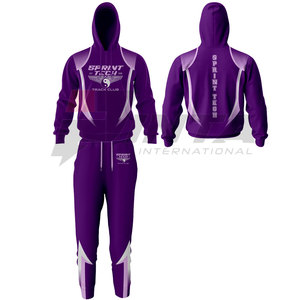 Chándal personalizado con estampado de logotipo, chándal de entrenamiento de calentamiento, chándal de calentamiento más vendido - Product Image 3
