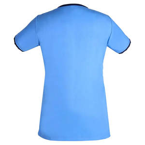 ชุดเสื้อกางเกงสำหรับโรงพยาบาลชุดเสื้อขัดคอวีมีกระเป๋า - Product Image 6
