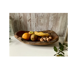 Ustensiles de cuisine Bol à pâte à fruits en bois Bol à fruits en bois fait à la main de haute qualité de l'Inde Artisanat fait à la main - Product Image 3