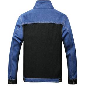 Chaqueta vaquera Vintage para hombre, transpirable, cómoda, con cuello levantado, logotipo personalizado sólido, precio competitivo para la temporada de primavera para hombre - Product Image 3