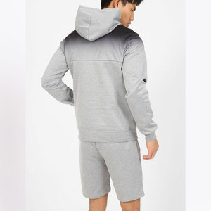 Premium Quality Men's Casual Winter Set Custom Hoodie and Sweat Shorts with Pocket Design 100% Cotton Heavyweight <b>Tracksuits</b> - Product Image 2