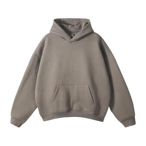 Nouveau style de sweats à capuche en coton lourd OEM Sweats à capuche pour hommes brodés avec logo personnalisé - Product Image 3