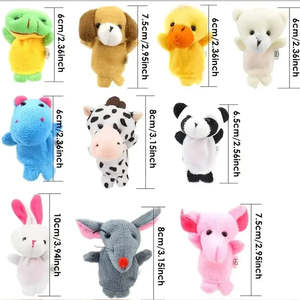 10 Plush Finger <b>Puppets</b> <b>Marionettes</b> and <b>Puppets</b> with Moving Fingers - Product Image 5