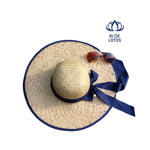 หมวกฟางขนาดใหญ่ที่มีขอบดิบ - Product Image 2