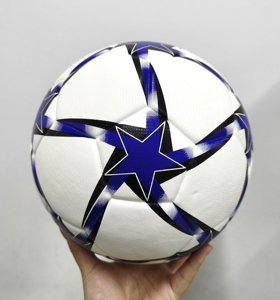 Balón de Fútbol de Primera Calidad, Termosellado, Sin Costuras, Tamaño 5 y 4, para Entrenamiento Profesional y Partidos, Balón de Fútbol de PU - Product Image 2