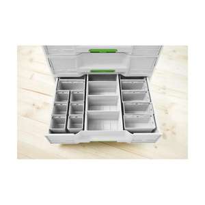 Festool Set of Plastic <b>Tool</b> <b>Boxes</b> 50x50/50x100x68-Durable <b>Storage</b> Solution for <b>Tools</b> - Product Image 3