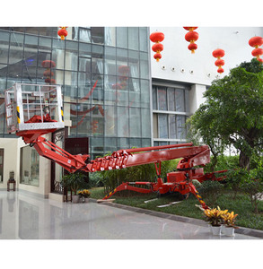 30เมตร31.5เมตรแนวตั้งยกแพลตฟอร์มการทำงานรถบรรทุกอัตโนมัติรถบรรทุกทางอากาศติดตั้ง - Product Image 3