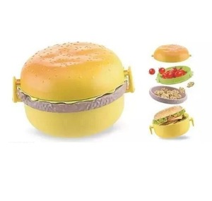Lonchera para Hamburguesas con Cuchara y Tenedor, una Lonchera Divertida con Cuchara y Tenedor - Product Image 1