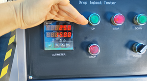 Zweiflügelige Tropfmaschine, Karton-Tropf-Testmaschine, Oberflächenrand-Frei-Tropf-Testbank, Verpackung-Tropf-Testgerät - Product Image 4