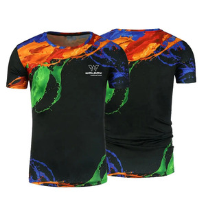 Vente chaude grande taille T-shirts pour hommes respirants et imprimés numériquement avec technique de sublimation directement du Pakistan - Product Image 1