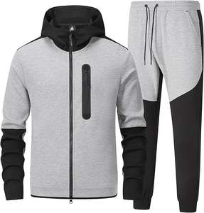 Chándal Deportivo de Primera Calidad con Cierre Completo para Hombre, Chándal Deportivo Personalizado en Oferta, Chándal Informal para Correr en Invierno - Product Image 1