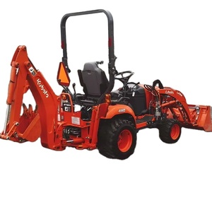Tractor de Ruedas Kubota BX23S Diésel 4x4 Usado con Cargador y Retroexcavadora - Product Image 1