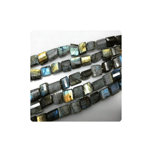 Vente flash : Labradorite de qualité supérieure 100% naturelle, multi-feux, facettes multiples, perles pour la fabrication de bijoux, taille 10-12 mm environ - Product Image 6