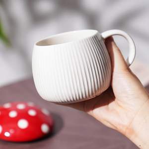 NiHome 12oz Taza de cerámica Tapa Ecológica Única en forma de hongo Taza colorida Segura para café Té Chocolate caliente No tóxico - Product Image 4