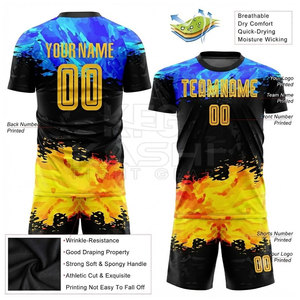 Professional Wear Soccer Uniform Short Quick Dry Made Lightweight Polyester Fabric Designed for Training Matches Official <b>Games</b> - Product Image 5