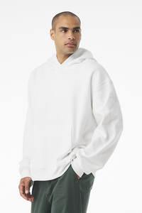 Nouveau style de sweat-shirts à épaules tombantes surdimensionnés, tissu polaire chaud d'hiver hautement durable, non doublé, anti-rétrécissement, avec poche - Product Image 2