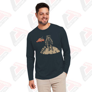 heritage men long sleeve cotton jersey t <b>shirt</b> timeless comfort - Product Image 1