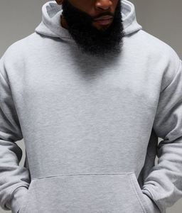 Chándal Deportivo para Hombre al por Mayor 2026, Chándal Personalizado de Color Gris Sólido, Chándal de Felpa de Alta Densidad al por Mayor, Chándal de Talla Grande para Hombre - Product Image 5