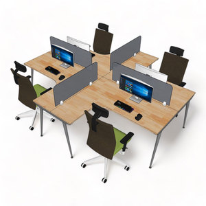 Mesa de Diseño Industrial de 4 Piezas con Patas de Acero en Forma de Cruz, 280x240cm, para Escritorios, Hospitales - Patas de Mesa de Centro HCCO025 - Product Image 6