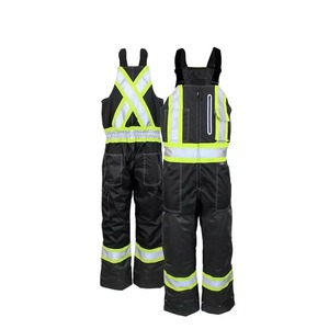 Dungaree ชุดเอี๊ยมสำหรับผู้ชายกางเกงเซฟตี้สำหรับทำงานในฤดูหนาวผ้ากันเปื้อนสำหรับผู้ชายชุดเอี๊ยมเพื่อความปลอดภัยทนทานเอี๊ยมสำหรับ2023 - Product Image 1