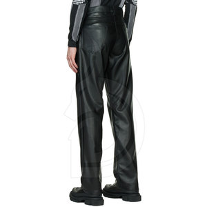 Top Quality Latest Design <b>Men</b> <b>Leather</b> Pants Wholesale Design Your Own Logo <b>Men</b> <b>Leather</b> Pants - Product Image 6