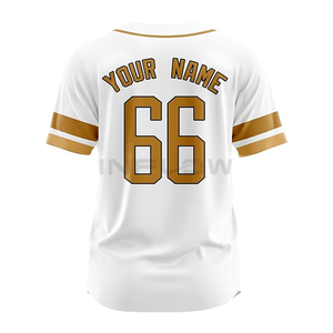 Camiseta de Béisbol Negra Sublimada Personalizada al por Mayor para Hombre, Camisetas de Béisbol - Product Image 6