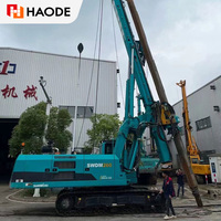 HAODE SUNWARD SWDM160 Plate-forme de forage rotative pour puits d'eau géotechnique utilisée Machine de forage d'eau Moteur de pompe Moteur Boîte de vitesses