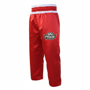 กางเกงมวยไทยผ้าซาตินออกแบบเองขายดีที่สุด สวมใส่สบาย แห้งเร็ว ระบายอากาศดี ราคาส่งถูก ซักแล้ว สำหรับผู้ชาย - Product Image 4