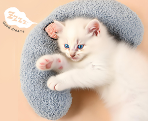 Juguete Interactivo para Gatos con Forma de Signo de Interrogación, de Felpa Suave y Algodón, Retráctil, Plegable y Duradero, para Gatos, Perros y Mascotas Pequeñas - Product Image 6