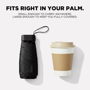 Compact Minimalist Design <b>Automatic</b> Travel <b>Umbrella</b> 8K Semi-<b>Automatic</b> 3-Folding Rain Protection with Case - Product Image 6