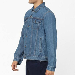 New Design With Cheap Price <b>Men</b> <b>Denim</b> <b>Jacket</b> Custom OEM Service <b>Denim</b> <b>Men's</b> <b>Jackets</b> Unique Style Custom Made <b>Denim</b> <b>Jacket</b> - Product Image 3