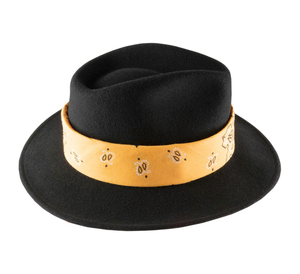 Vente en gros de bandanas en stock foulard bandana noir en coton, soie et polyester avec logo carré imprimé personnalisé en satin de soie - Product Image 6