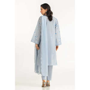 Conjunto de Traje Bordado de 3 Piezas para Mujer IUSTKSD-2081 - Product Image 3