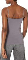 Camisole sans couture en dentelle pour femme, 1 pièce, couleur unie, coton respirant, séchage rapide, débardeur décontracté blanc, beige, gris, noir