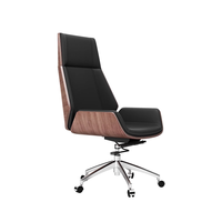 Chaise de bureau moderne chaise en cuir pour bureau de direction chaise de bureau ergonomique à dossier haut chaise de bureau pivotante de luxe en cuir