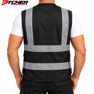 Gilet réfléchissant en gros pour entrepôt avec maille respirante pour uniformes de centres logistiques et de distribution - Product Image 3