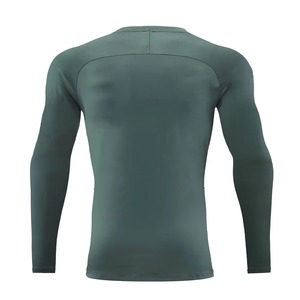 Rash Guard à manches longues sur mesure Chemise de compression MMA pour homme Protection UV de qualité supérieure Rash Guard - Product Image 2